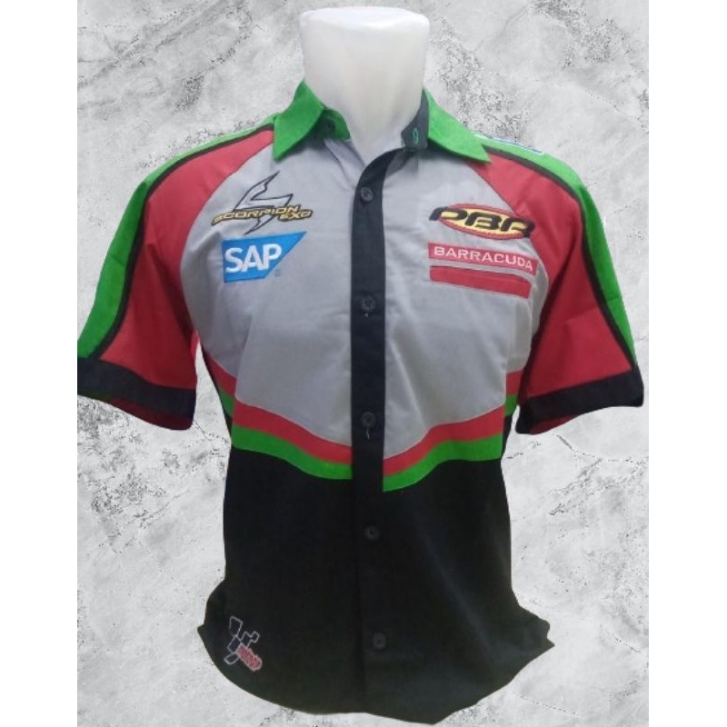 YS168 Kemeja Aprilia Racing Team Gresini - MotoGP Shirt - Moto2 - Moto3