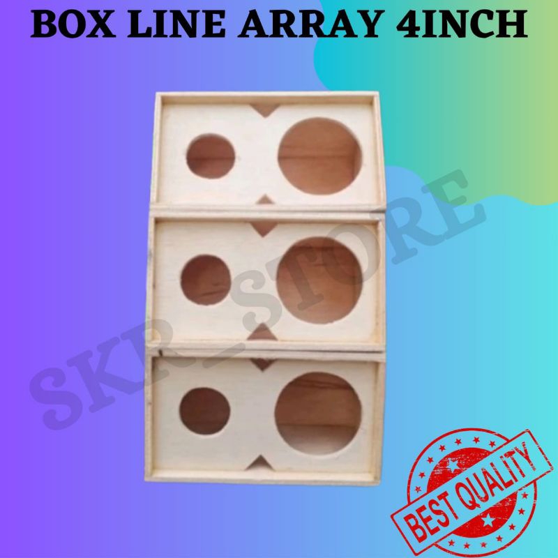 BOX SPEAKER LINE ARRAY 4INCH+TWITTER