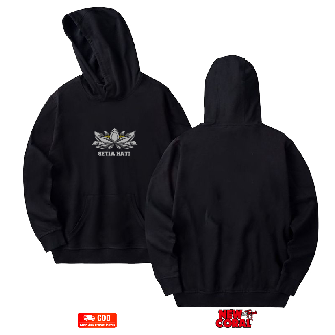 Hoodie Jacket Jumper PencakSilat PSHT Persaudaraan Setia Hati Terate 1922 Bahan Fleece Kualitas Dist