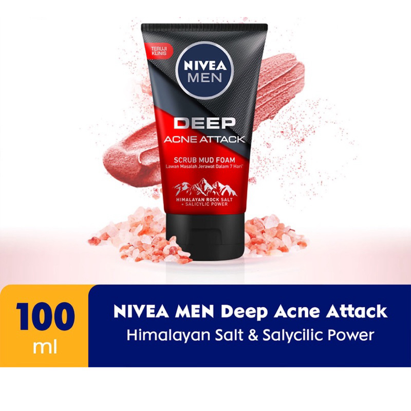 NIVEA MEN DEEP ACNE ATTACK 100ml