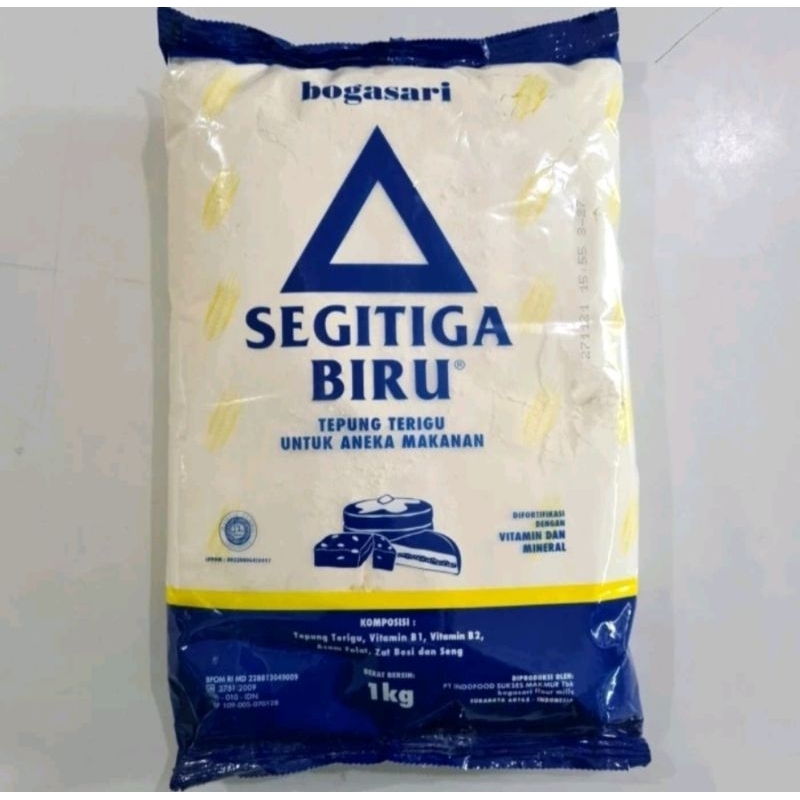 

Tepung Terigu Serbaguna Segitiga Biru 1 kg