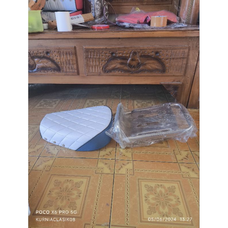 jok pisah depan saja set dudukan pisah crom