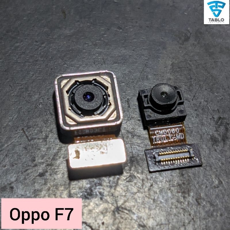 kamera depan belakang Oppo F7 youth original copotan bergaransi ✅