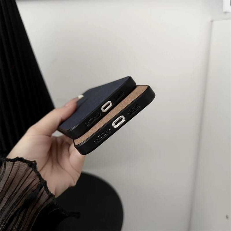 Promo 7.7 SoftCase Terbaru Plain Leather Ultra Thin OPPO A54 4G / OPPO A55