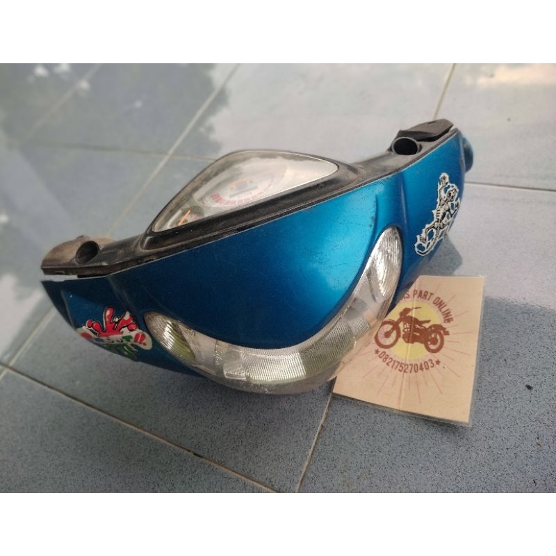 kepala set speedometer reflektor mio sporty smlie original bekas