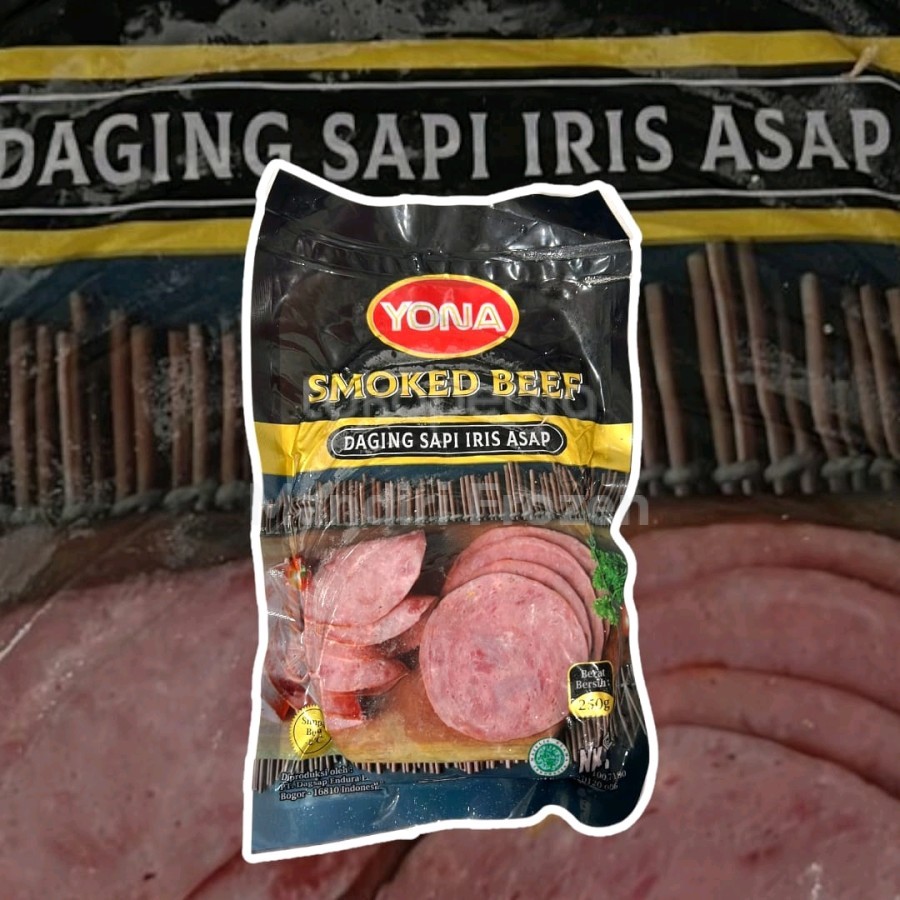 

Smoke beef yona 250 gram daging sapi asap