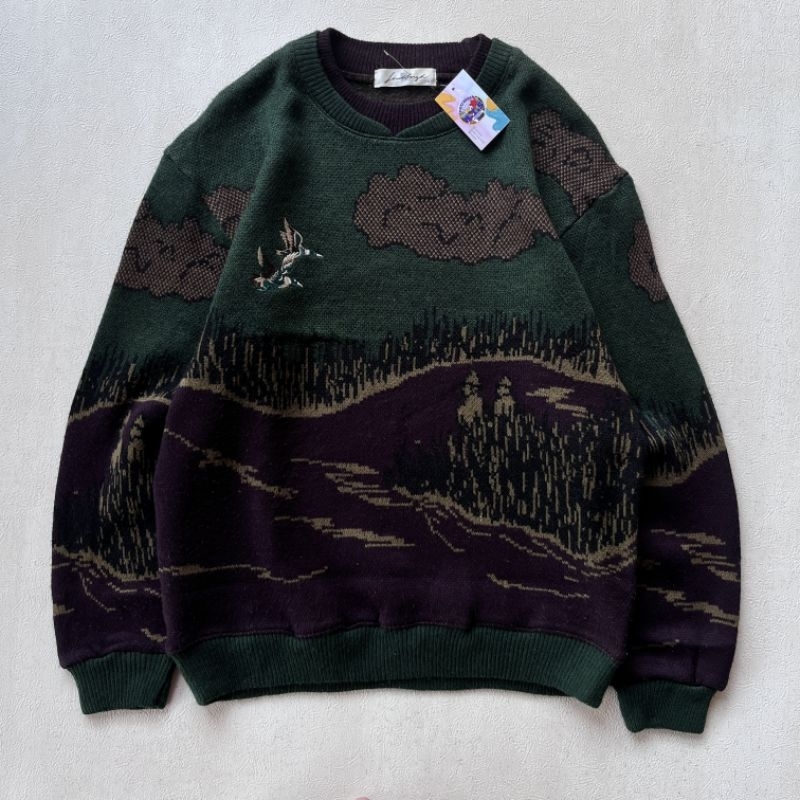 Lindbergh Scenery Knitwear