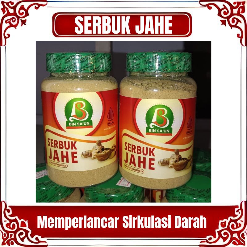 

SERBUK JAHE BIN SA'UN ISI 120 GRAM