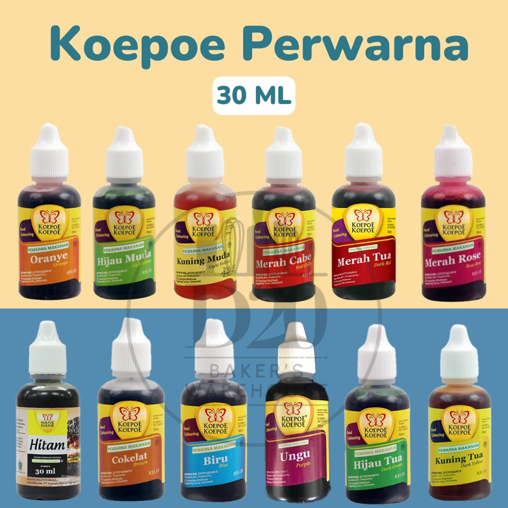 

Koepoe Koepoe Pewarna Makanan 30ml