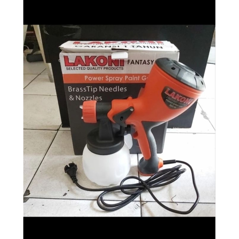 Spray Gun LAKONI Fantasty 180 PS Mesin Penyemprot Cat Plitur