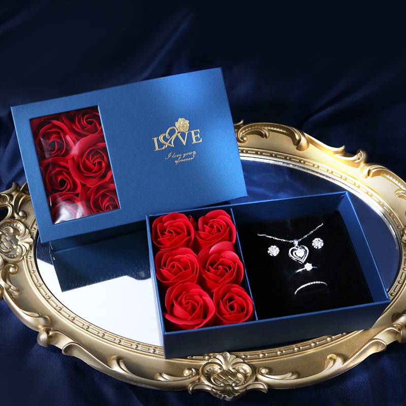 

MORJX Kotak Hadiah Valentine LOVE RING BOX - CINCIN NIKAH LAMARAN TEMPAT KOTAK BUNGA MAWAR