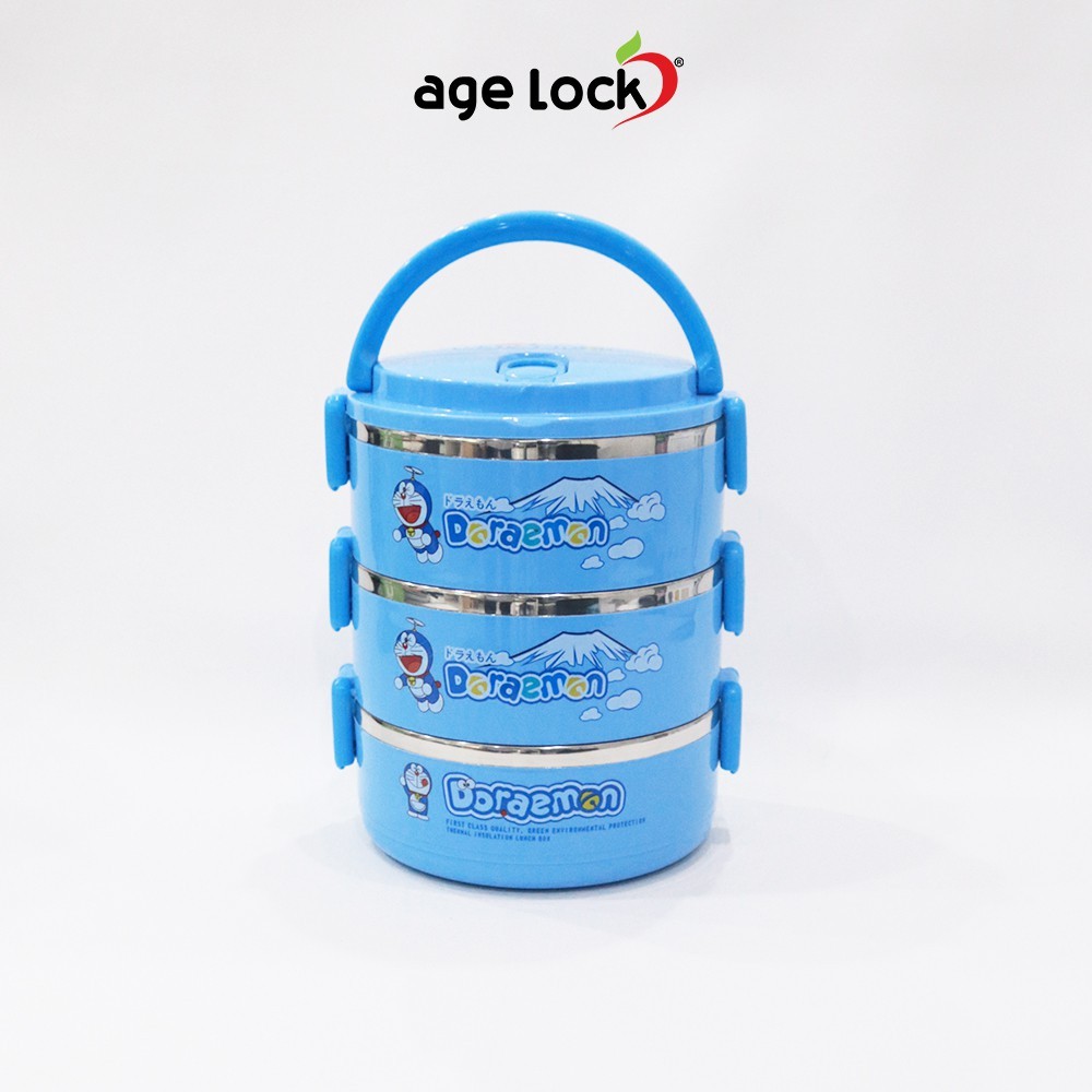 Age Lock LLB 34 DM Rantang Kotak Makan Doraemon