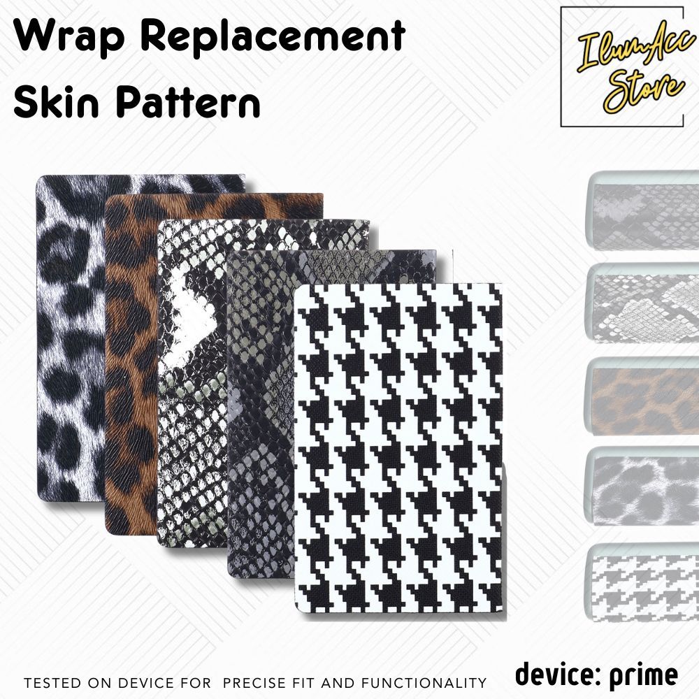 Wrap Case Replacement Pattern Print Design Accessories for device ~IlumaPrime~