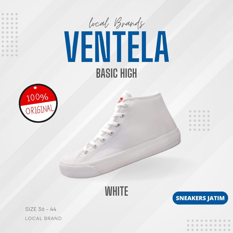 Ventela Basic White High [ Original 100% ]