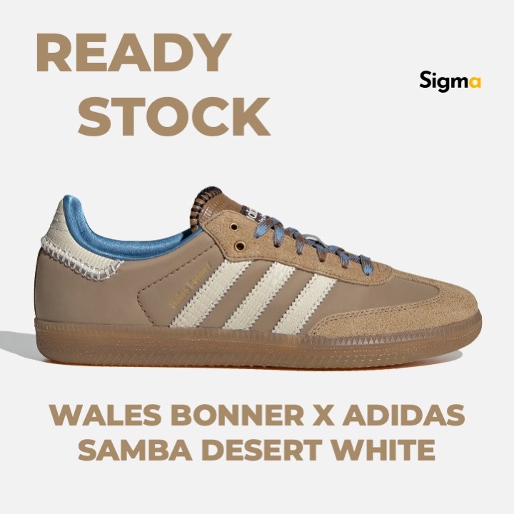 Sneakers Adidas Samba Wales Bonner Desert White Brown