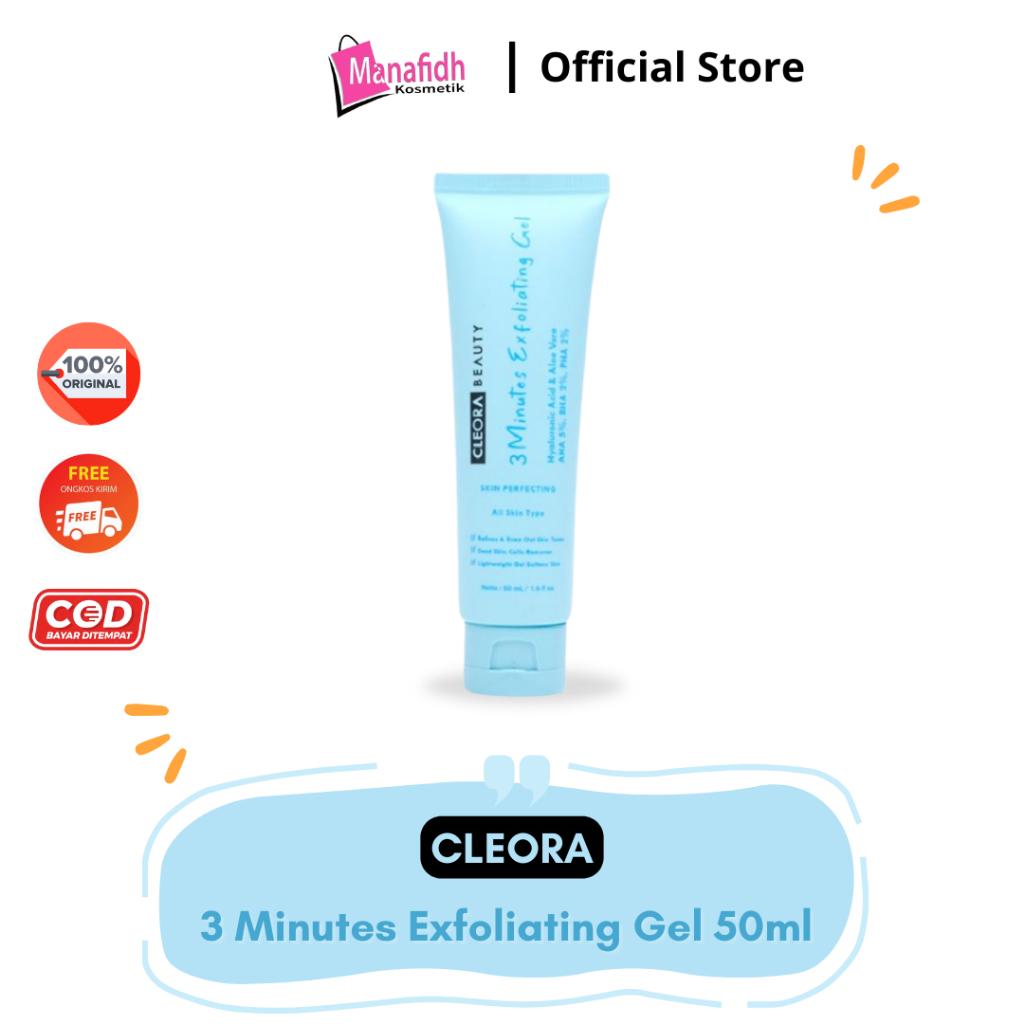 Cleora 3 minutes exfoliating gel - Cleora Beauty 50 ML