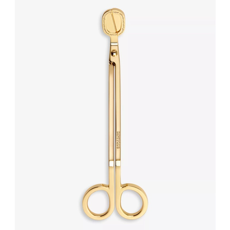 DIPTYQUE Logo-engraved gold-tone metal candle wick trimmer/gunting pemoton sumbu lilin/diptyque cand