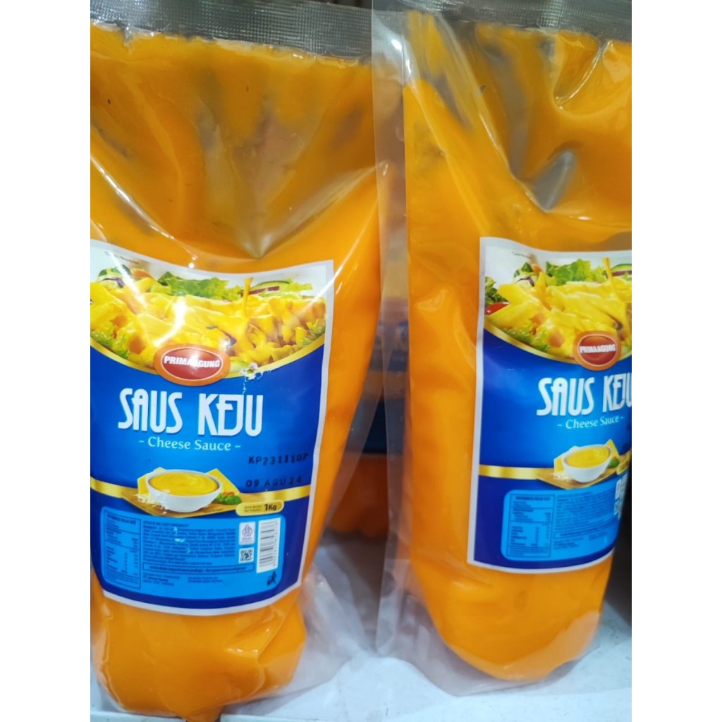 

Saus keju prima agung cheese sauce 1kg dijamin berasa kejunya