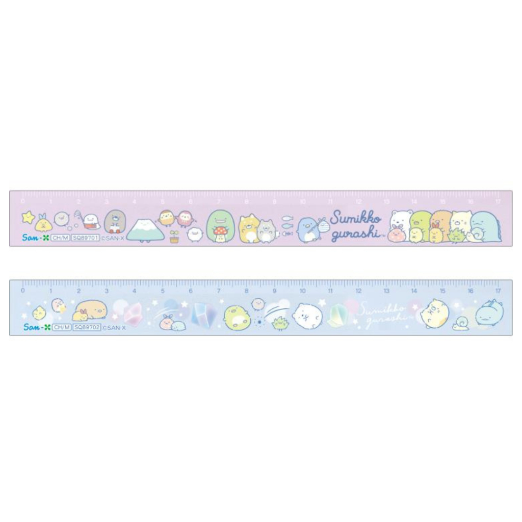 

Ruler Slim 17cm San-X Sumikko Gurashi Random Moments Penggaris Garisan Limited Edition