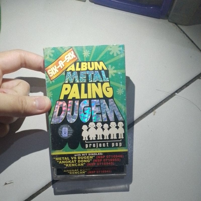 Kaset Pita Project Pop Six-A-Six 12 Addictive Songs recommended by: Telkomsel