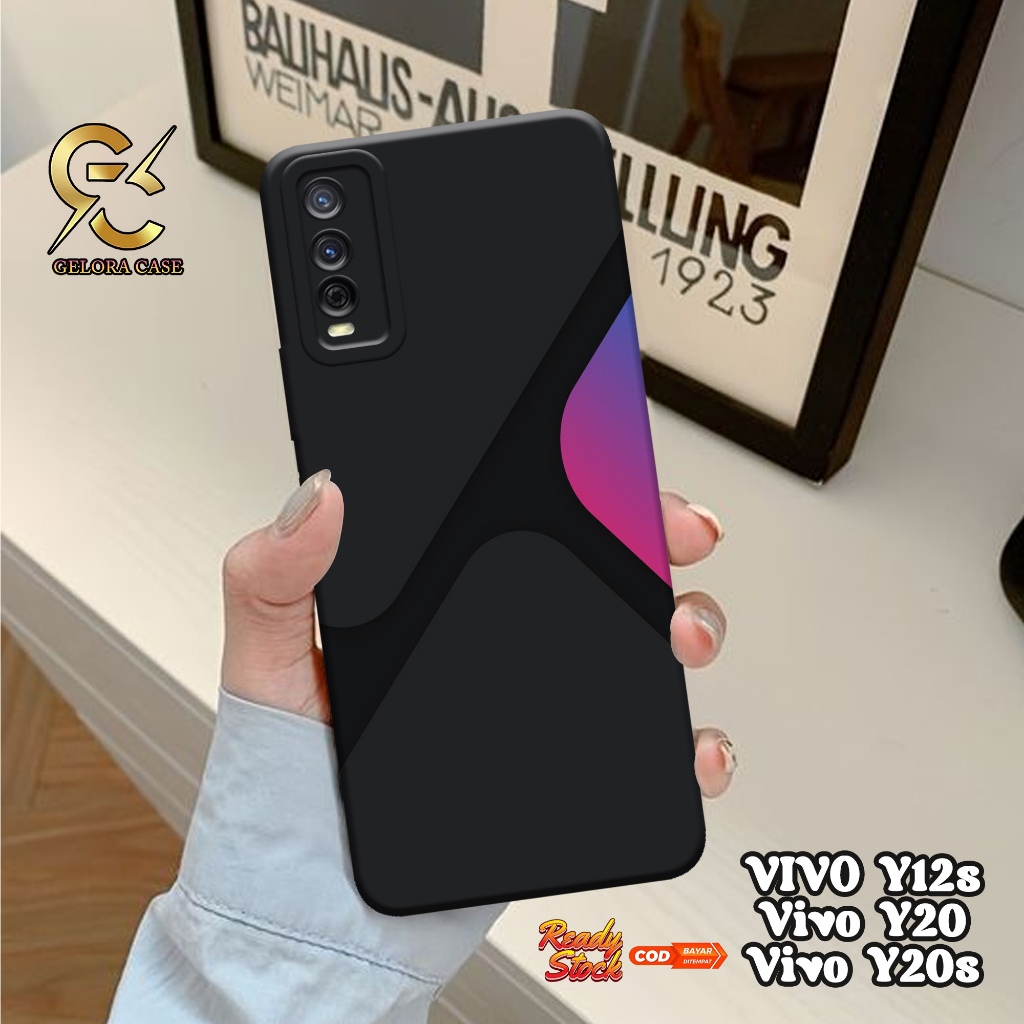 Case Vivo Y12S / Y20 / Y20S - geloracase - Casing Vivo Y12S Vivo Y20 Vivo Y20S - Motif case Abstrak 