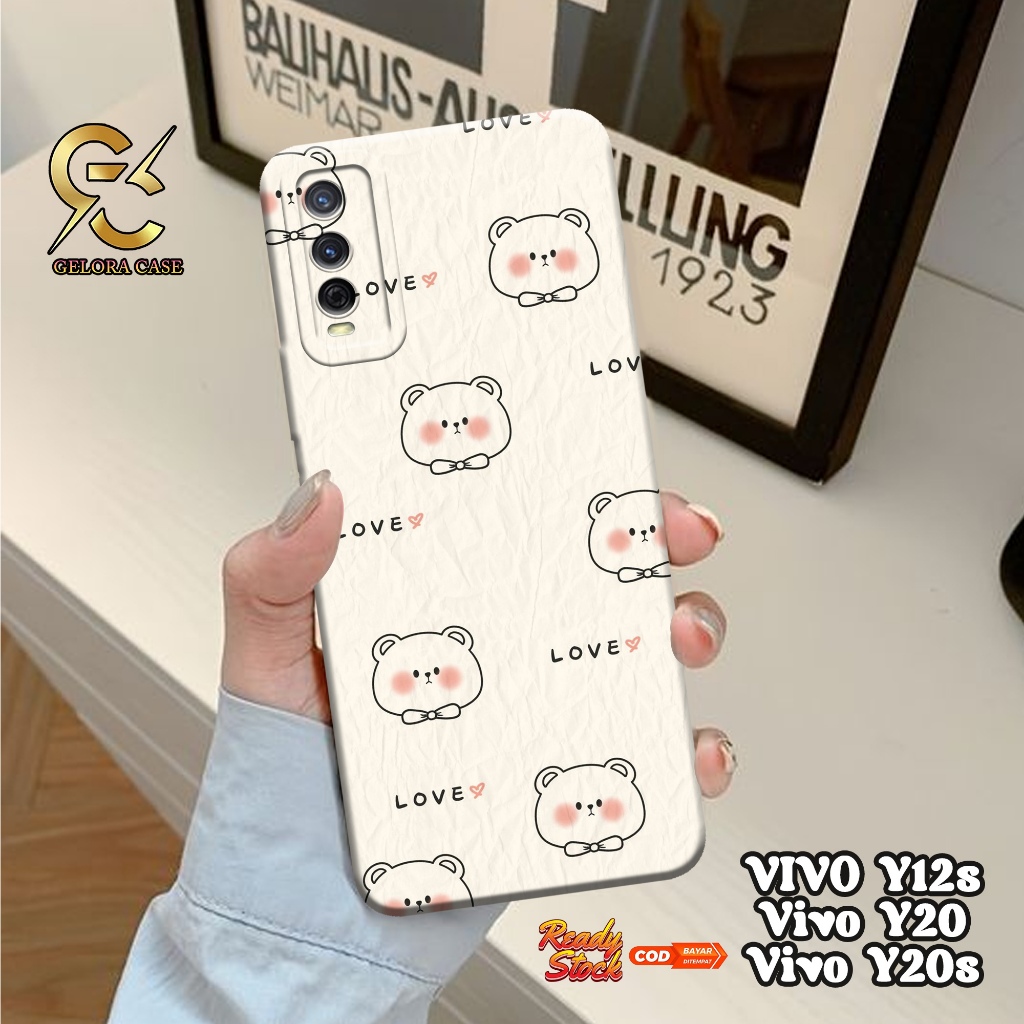 Case Vivo Y12S / Y20 / Y20S - geloracase - Casing Vivo Y12S Vivo Y20 Vivo Y20S - Motif case Cartoon 