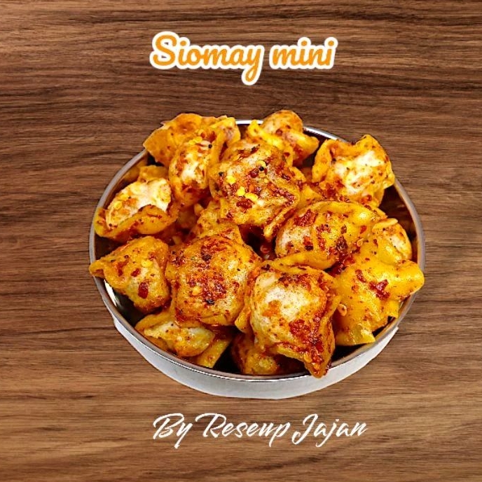 

Siomay mini pedas nagih pakai cabe asli daun jeruk