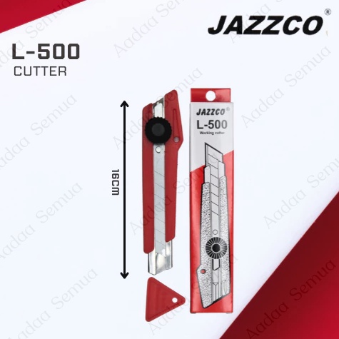 

KODE B85N 1 Lusin JAZZCO Cutter Besar L5 Pemotong Kertas Kardus Serbaguna Cutter Blade JAZZCO L5 Murah