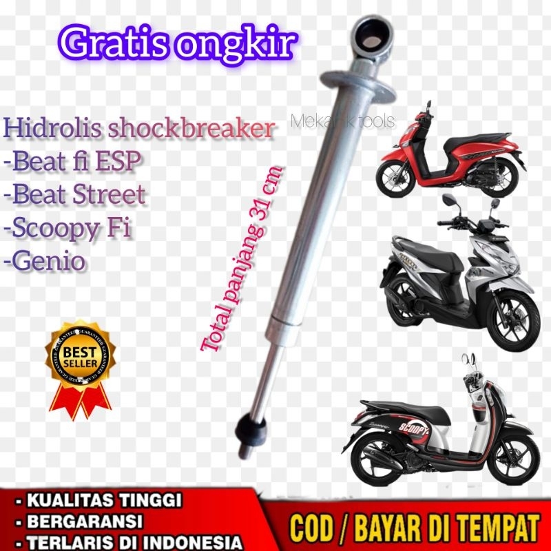 Hidrolis As shock Belakang Beat Esp Scoopy Vario 110 genio
