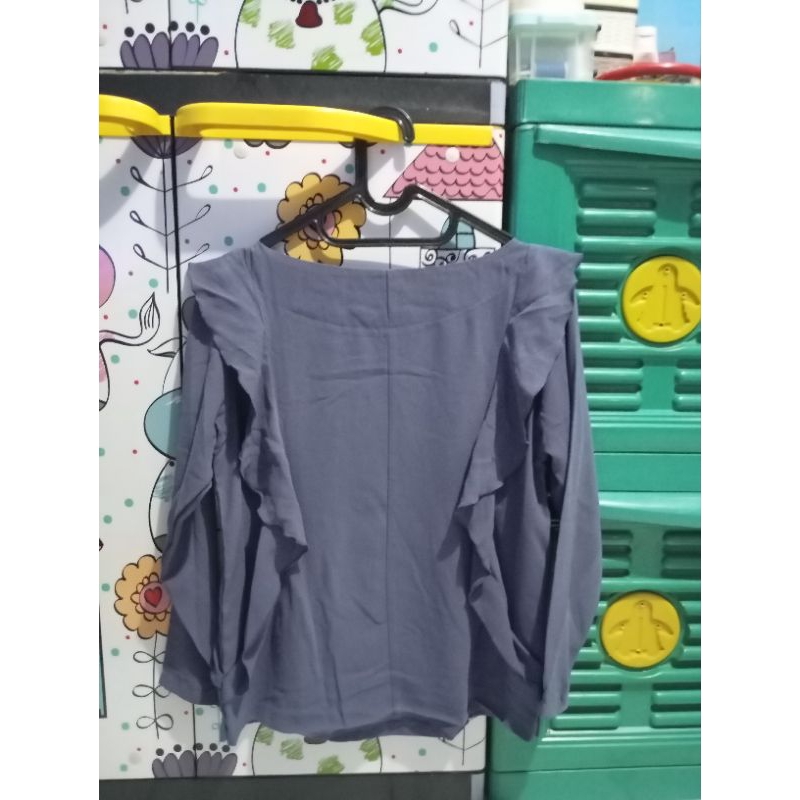 Blouse anak uniqlo GU