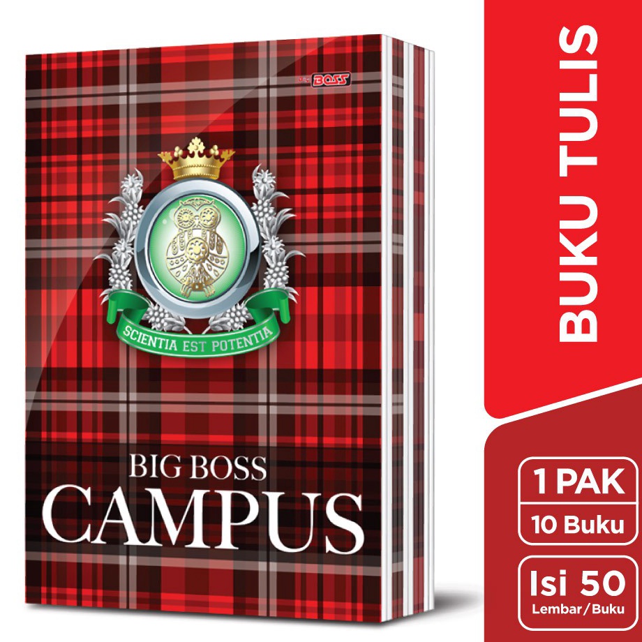 

Ekstra benefit BigBoss Campus Buku Tulis 5 Lembar BBO EB 5 CAM