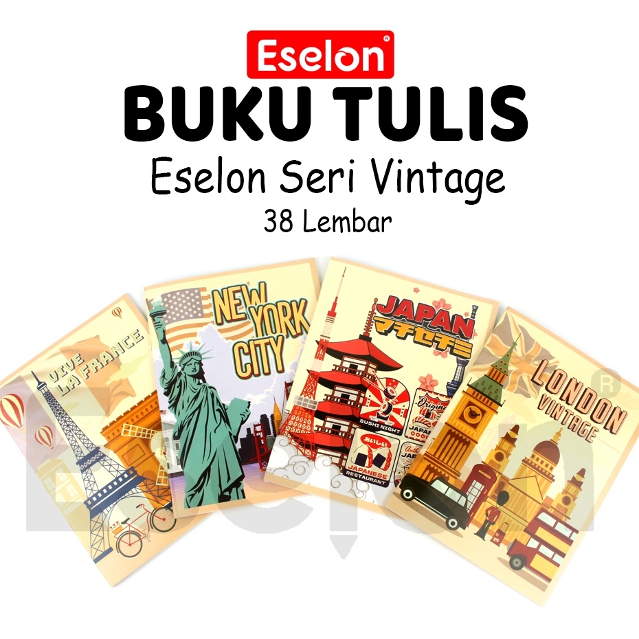 

Promo besar 1pcs Buku Tulis Garis Eselon 38lembar 1 Pak Buku Tulis Eselon 38lbr