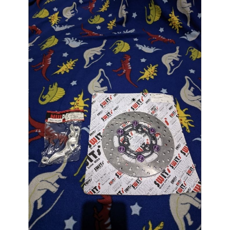 cakram disk grand filano 190mm set breket kaliper model brembo 2P