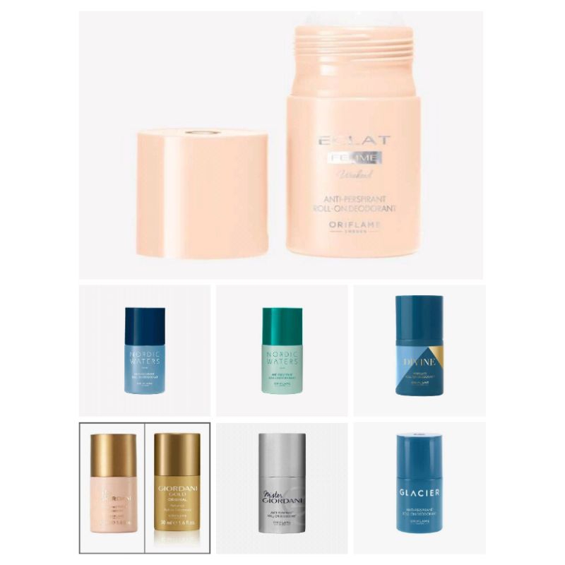 Promo Giordani Gold Original Perfumed Roll-On Deodorant/Eclat Femme Weekend Roll On / Miss Giordani 