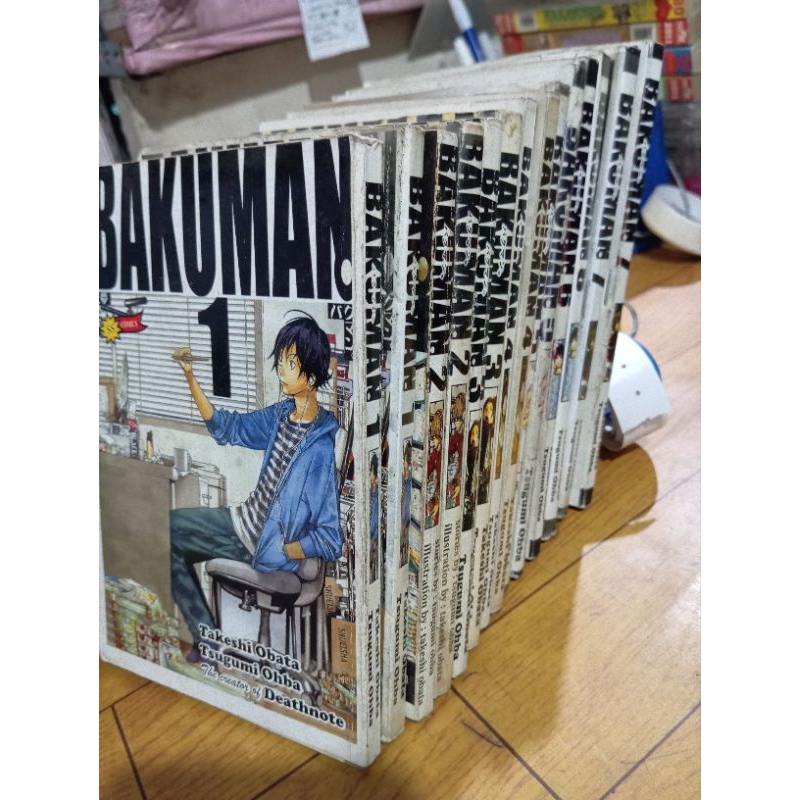 ) BAKUMAN JADUL NO.1,2,3,4,5,6,7