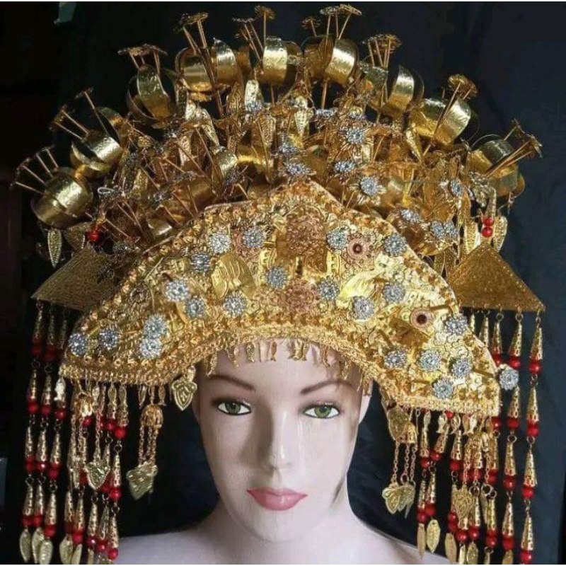 Mahkota / sunting pengantin palembang