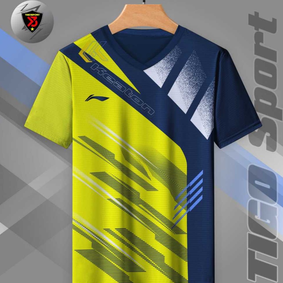 KODE H43Y  LINING VICTOR VIP  KAOS BADMINTON LINING TERBARU 223 MURAH  BAJU BADMINTON LINING TERBARU