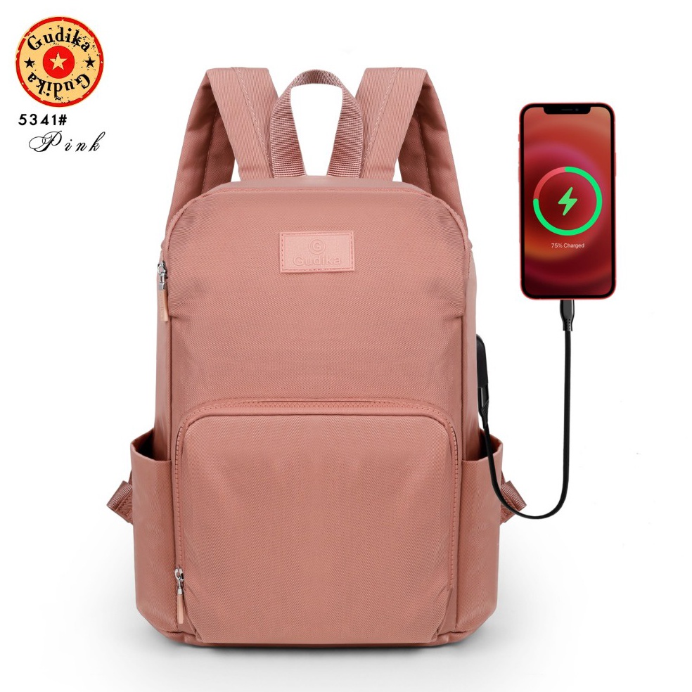 Serbuuuu Backpack GUDIKA Authenticy 5341  Tas Ransel Besar Wanita Pria  tas laptop anti air waterpro