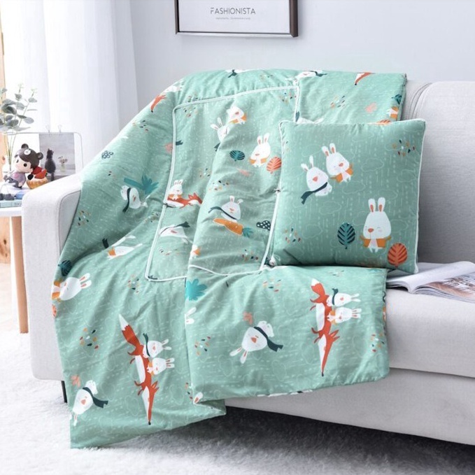 Recomended Balmut  Bantal Selimut 2in1  Bantal Lipat Praktis Jadi Selimut Bantal Selimut 2 in 1  Sel