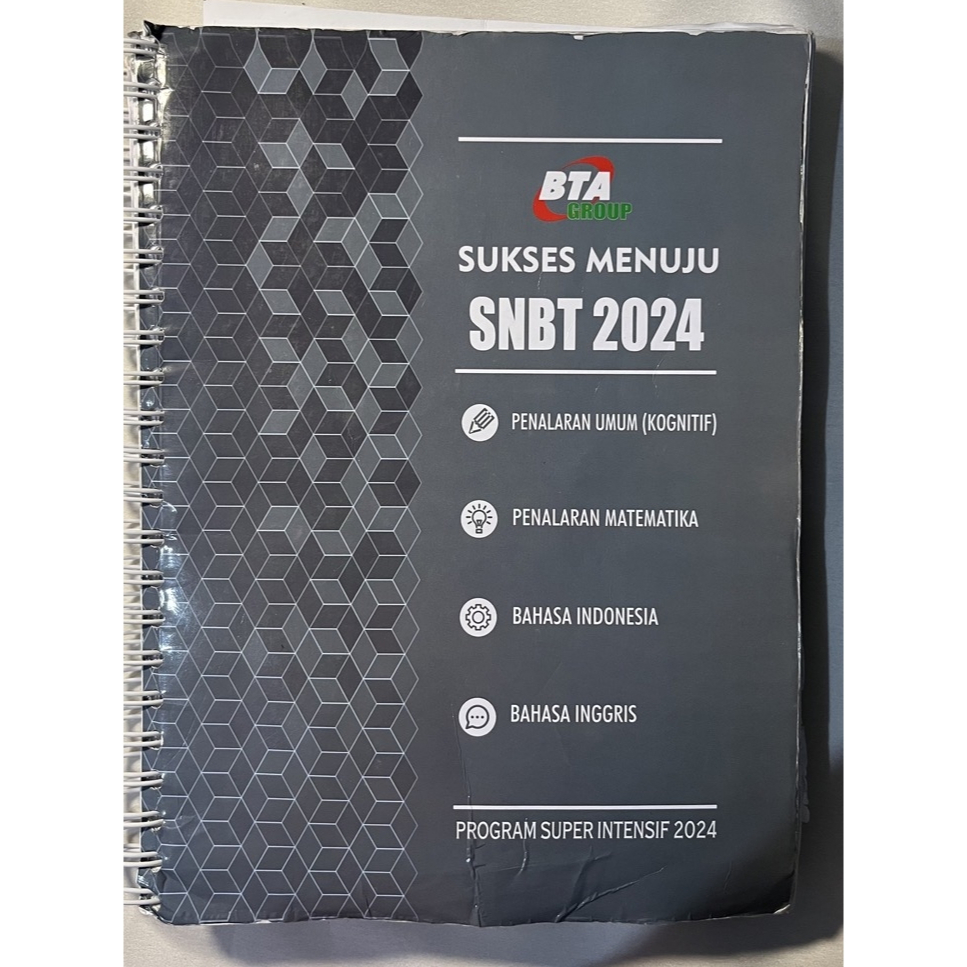 SUPERINTENSIF | INTENSIF | Penuntun Ujian Masuk Perguruan Tinggi Negeri 2024 | BIMBEL BTA 8 JAKARTA