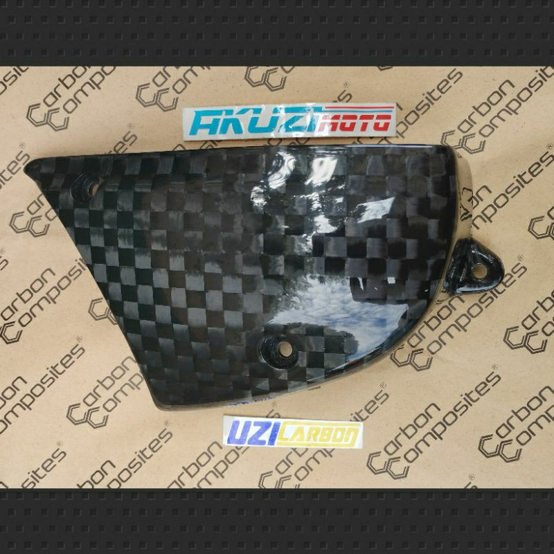 Cover Bawah CVT MIO SPORTY SMILE Carbon Kevlar