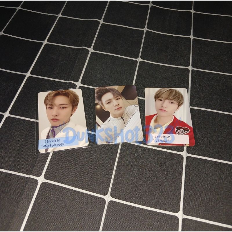 NCT Universe Photocard Renjun Jeno Photobook Jewel ver