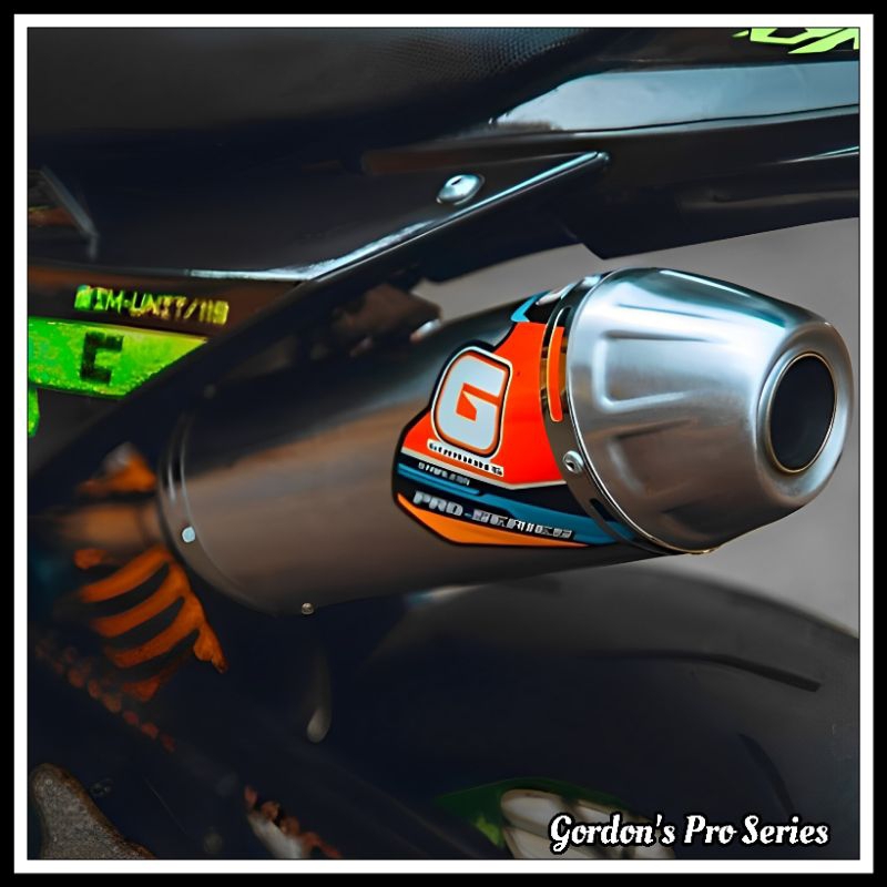Knalpot GORDON'S Pro Series KLX140 KLX150 CRF150L WR155 DTRACKER150 VIAR CROSS X150