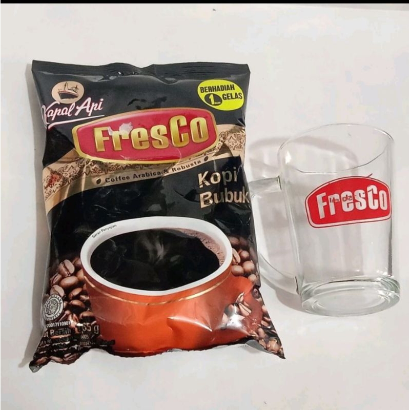 

fresco kopi 158 gr free gelas cantik