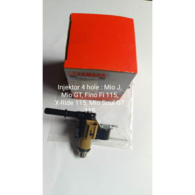 Injektor 4 hole original Mio J, Mio GT, Fino Fi 115, XRide 115, Mio Soul GT 115