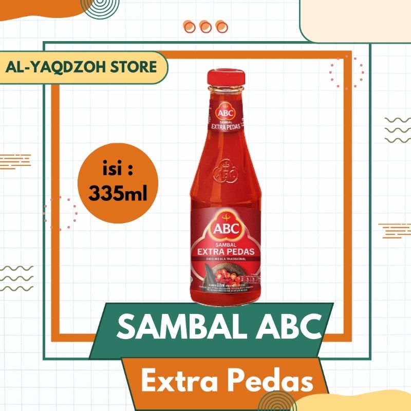 

ABC Sambal | Ekstra Pedas | Botol 335ml