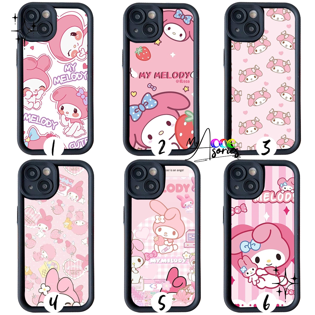 SOFTCASE SILIKON CASE CASING MATTE ROSE - CASING HP MELODY FOR SAMSUNG OPPO VIVO XIAOMI REALME INFIN