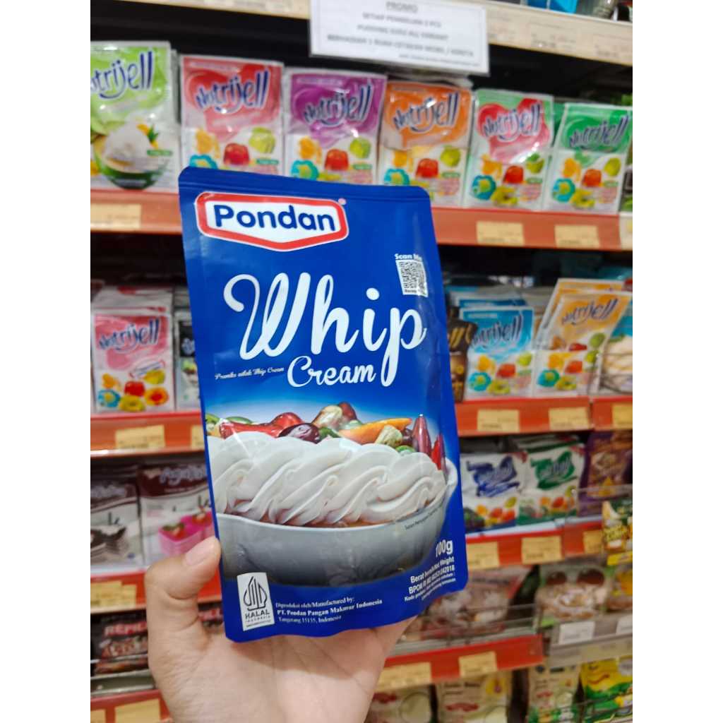 

PONDAN WHIP CREAM 100GRAM