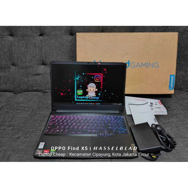 Lenovo Ideapad Gaming 3 Ryzen 5 5600H RTX 3060 Likenew