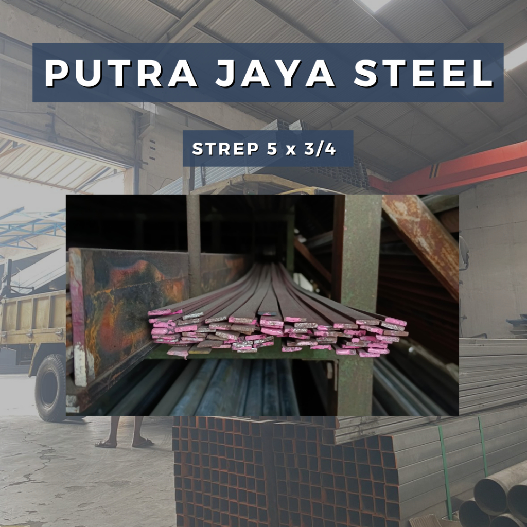 PLAT STRIP | PLAT STRIP BESI 5 x 3/4